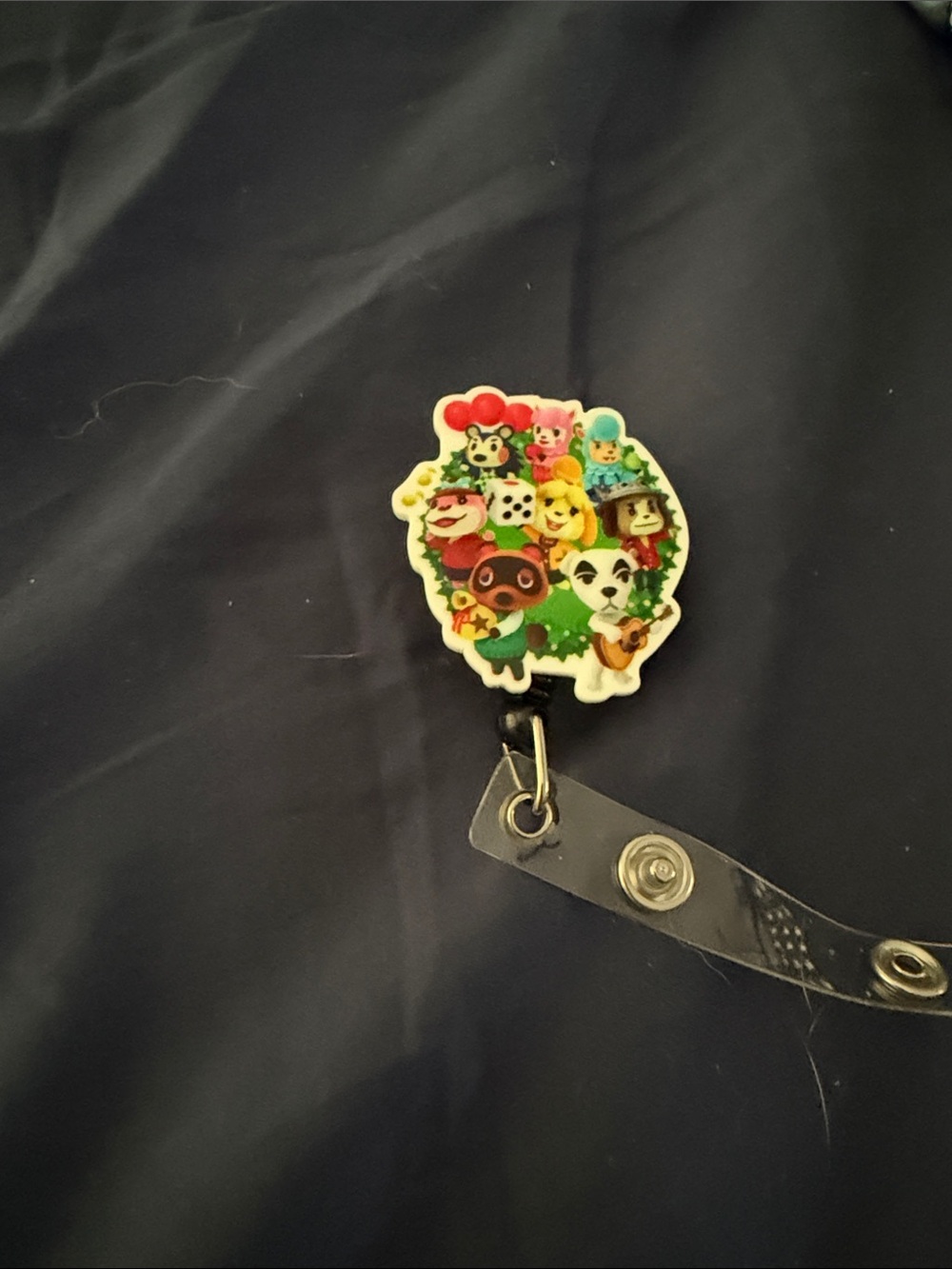 Animal Crossing Themed Badge Reel - Multicolor